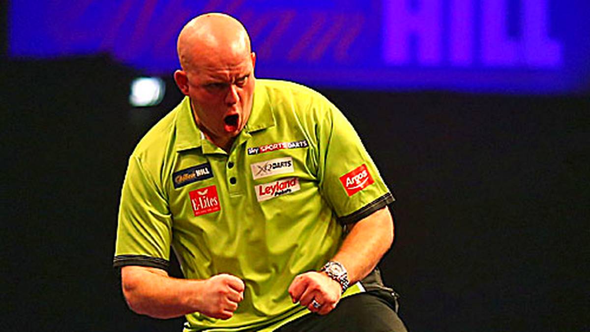 Am Ende jubelt aber doch der Titelverteidiger. Van Gerwen müht sich mit 3:1 gegen Cullen weiter