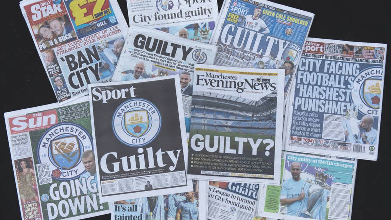 ManCity offiziell schuldig