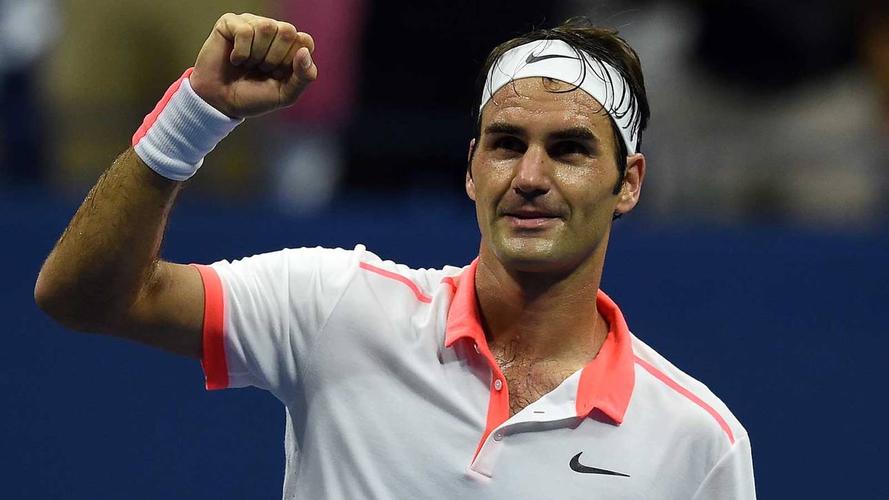 Federer mit Gala ins Halbfinale
