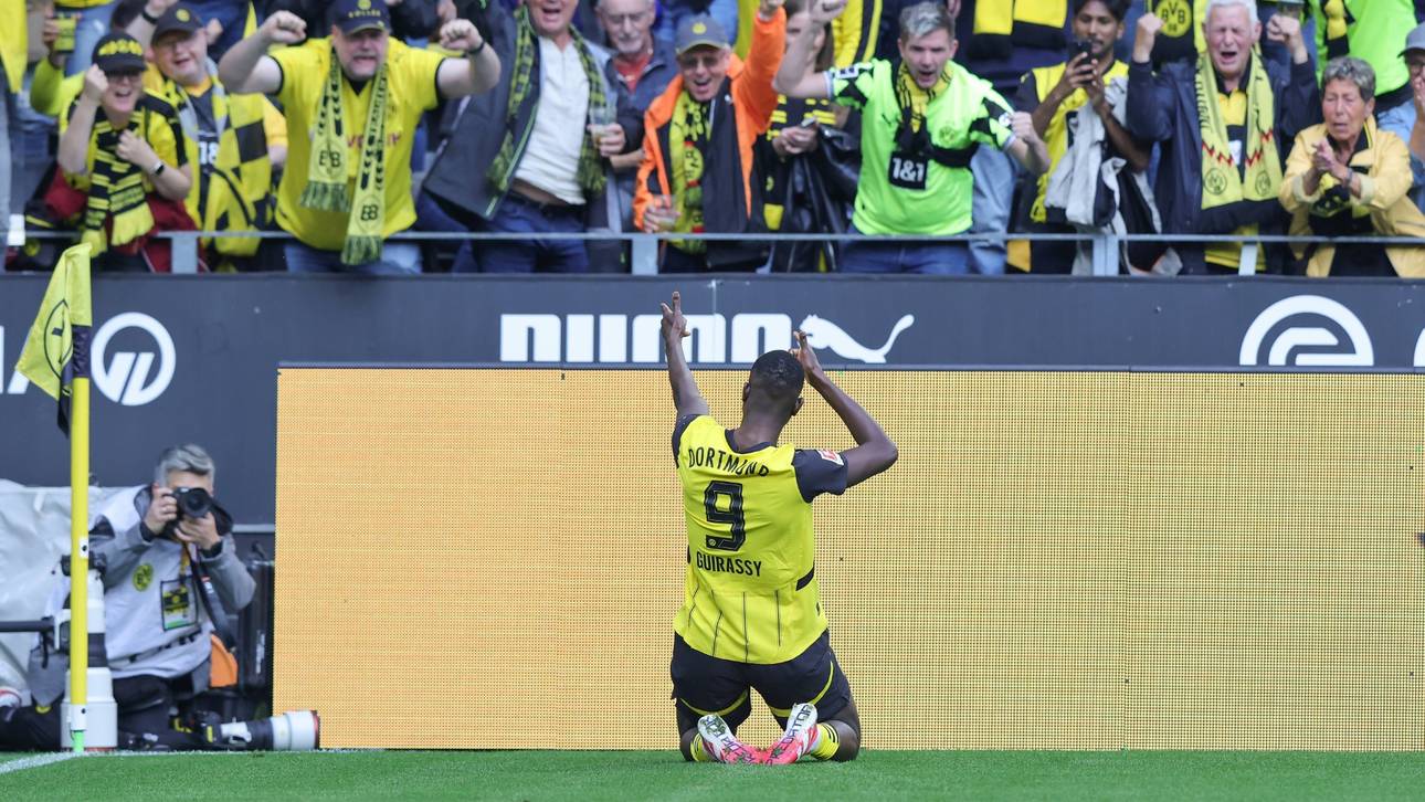 Königsklasse im Blick: BVB dank Guirassy und Adeyemi auf Kurs