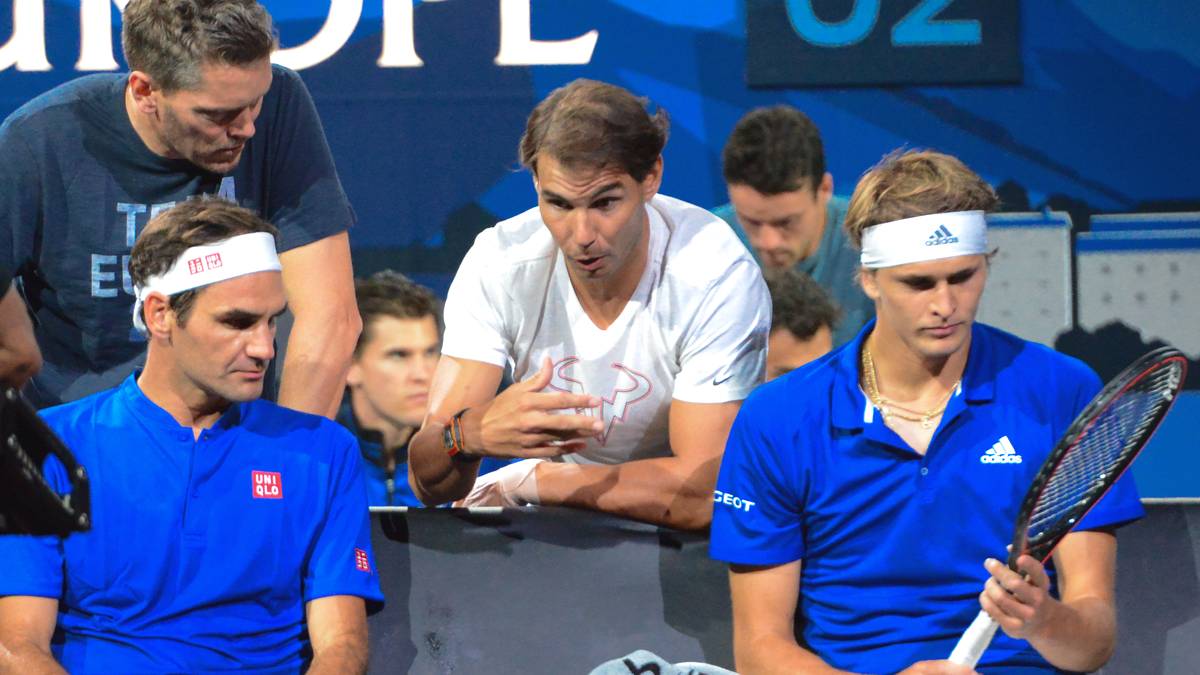 Rafael Nadal coacht Roger Federer und Alexander Zverev