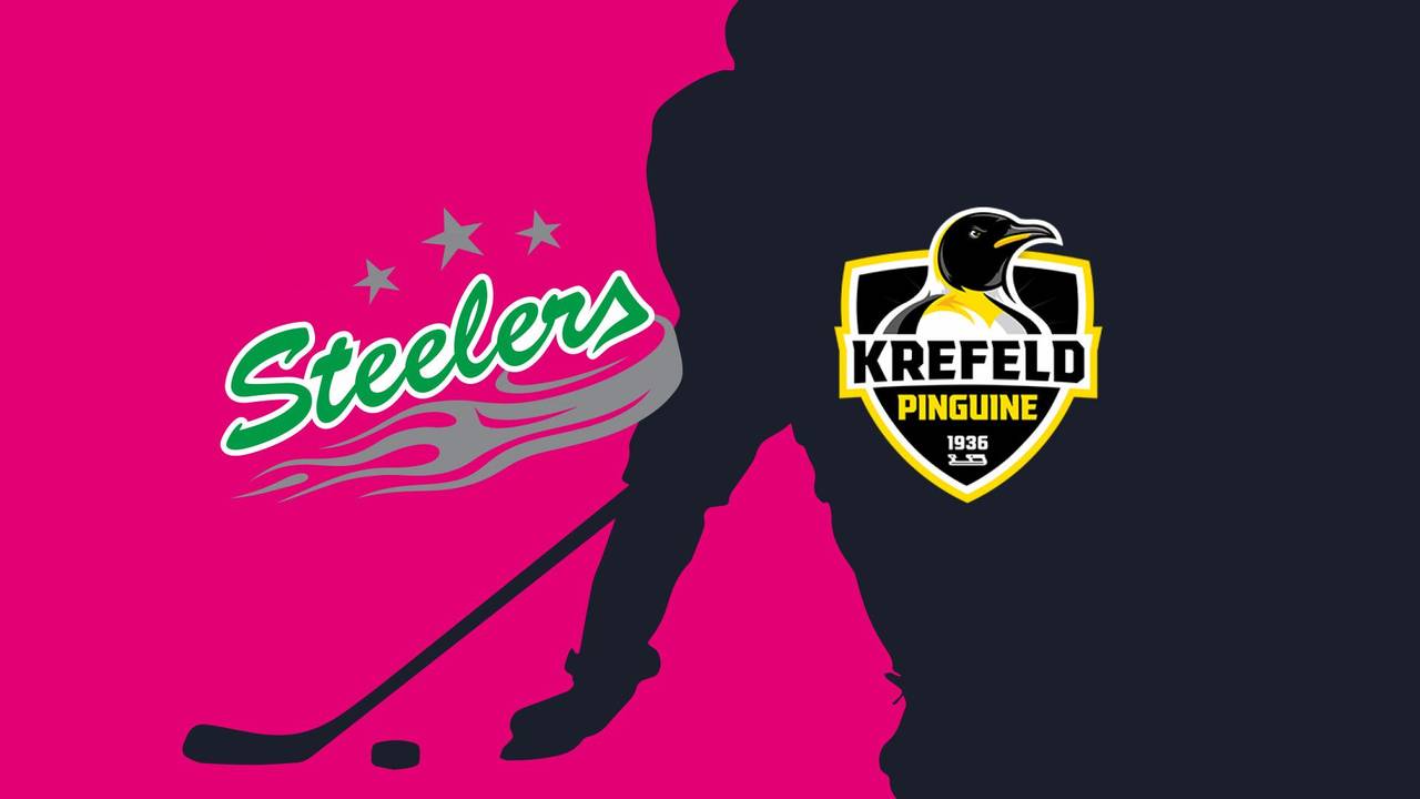 Bietigheim Steelers - Krefeld Pinguine: Tore und Highlights | PENNY DEL