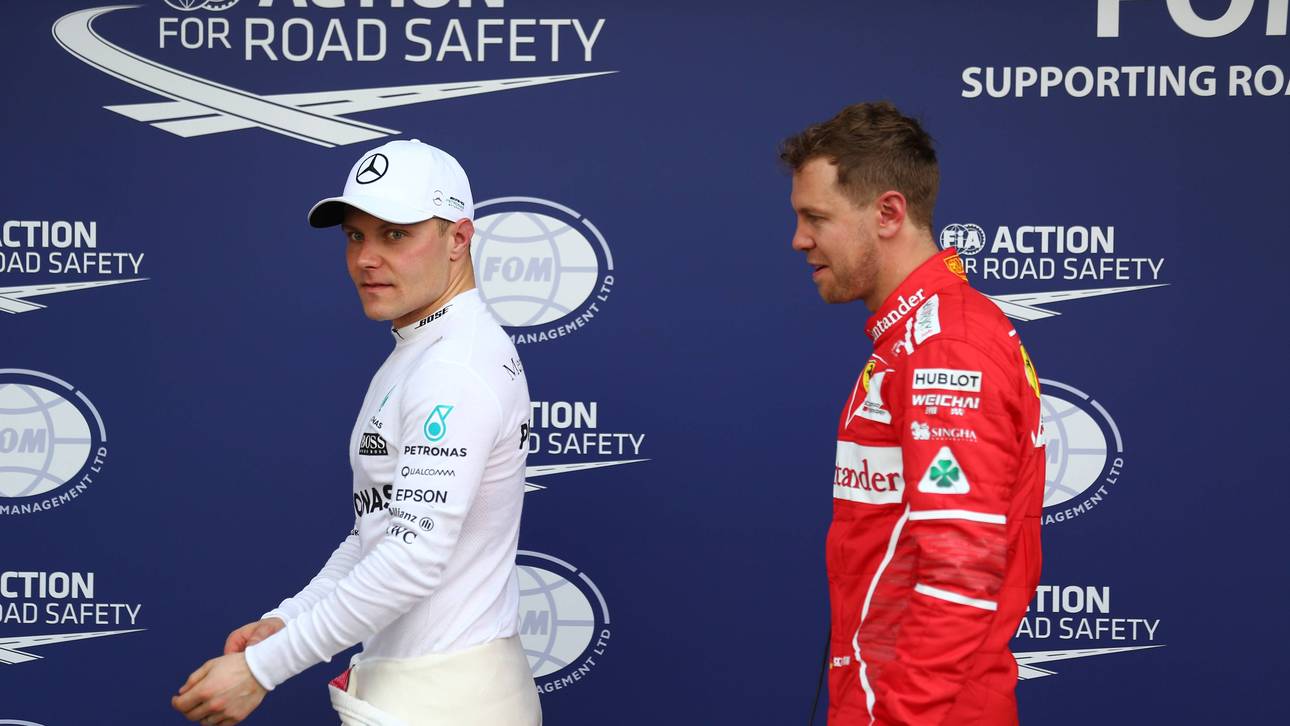 Vettel zieht Finnen Bottas auf