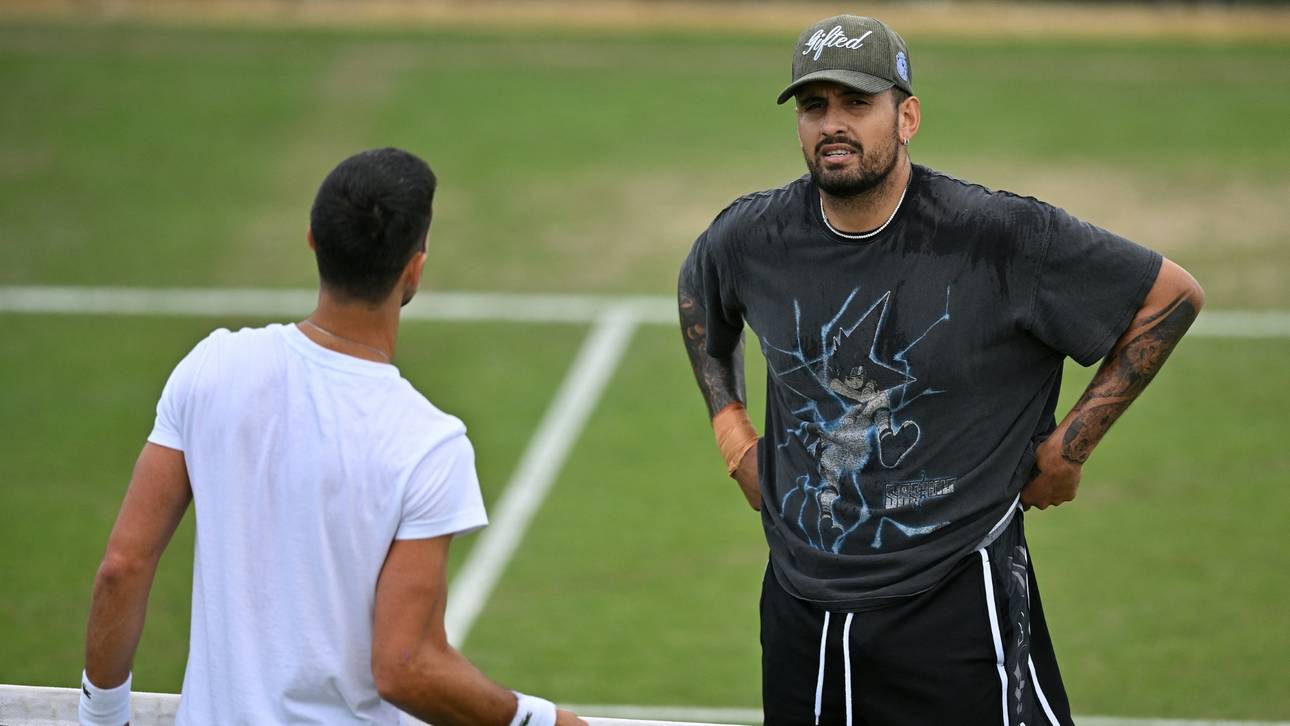Besonderes Highlight bei Kyrgios-Comeback