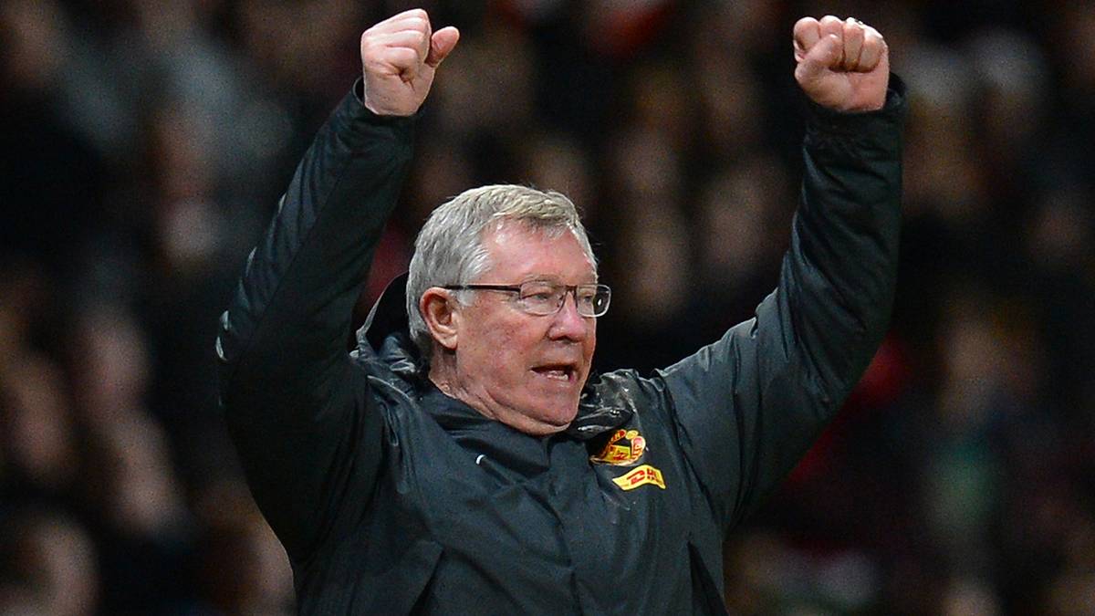 PLATZ 3 - SIR ALEX FERGUSON (Manchester United): 1752 Punkte aus 810 Spielen, 13 Meistertitel - PUNKTESCHNITT: 2,16 pro Spiel
