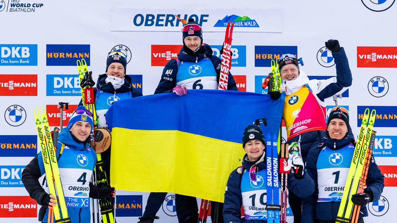 Emotionale Geste bei Siegerehrung