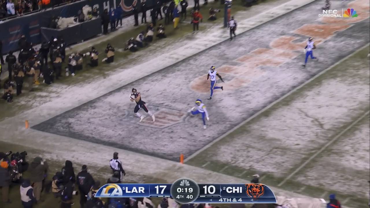 NFL-Playoffs: Chicago Bears vs. Los Angeles Rams - die Highlights