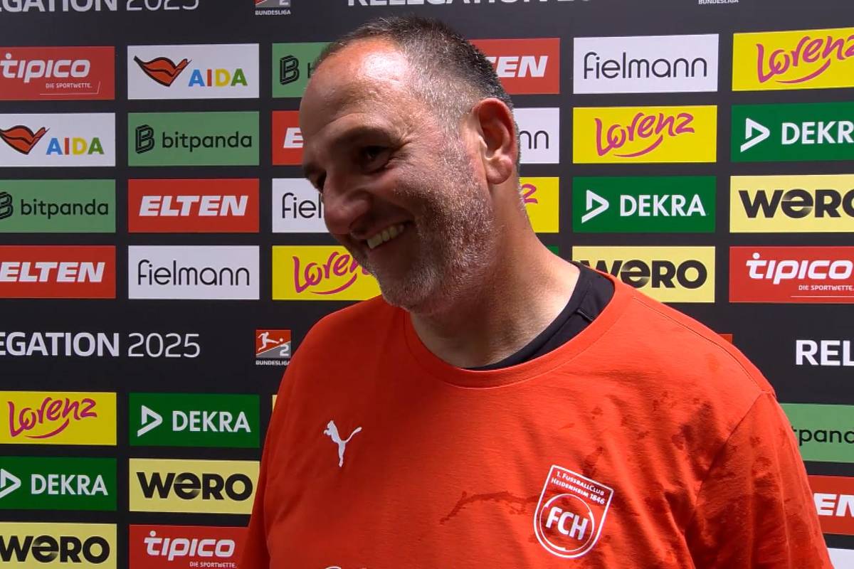 Heidenheim Trainer Frank Schmidt äußert sich nach der Last-Minute-Rettung gegen den SV Elversberg und verabschiedet sich in den Urlaub.