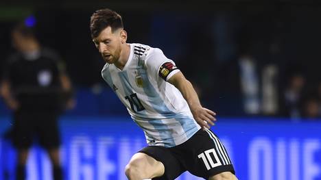 Lionel Messi wird mit der argentinischen Nationalmannschaft nicht in Israel spielen