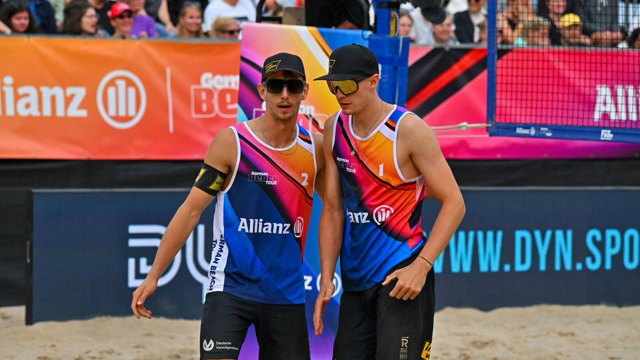 Beachvolleyball: Pfretzschner/Winter im Finale