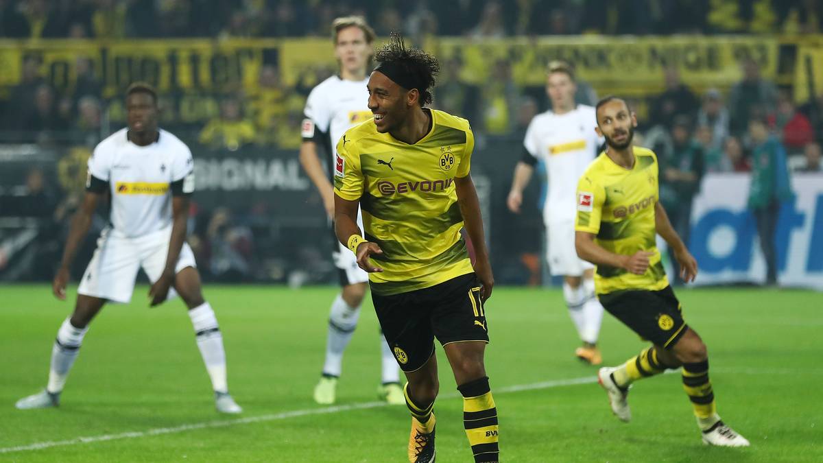 6. PLATZ: Pierre-Emerick Aubameyang (Borussia Dortmund) - 13 Tore