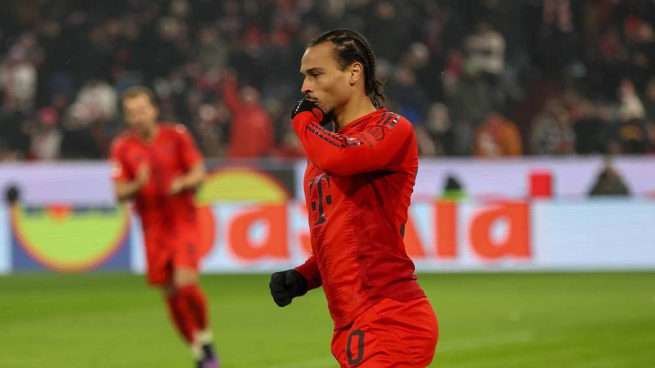 Sané setzt Zeichen bei Bayern-Gala