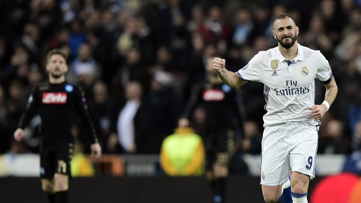 5. PLATZ - KARIM BENZEMA: 69 Tore für Olympique Lyon und Real Madrid