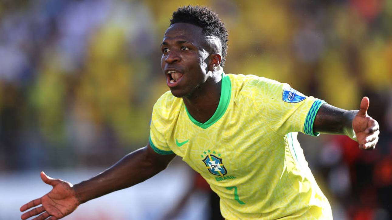 Vinicius Junior sorgt auch bei der Copa América wieder für hitzige Diskussionen