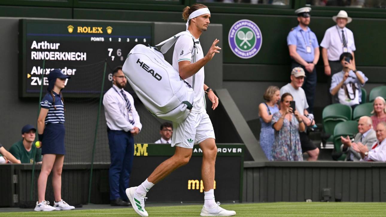 Zverev scheitert in erster Runde von Wimbledon