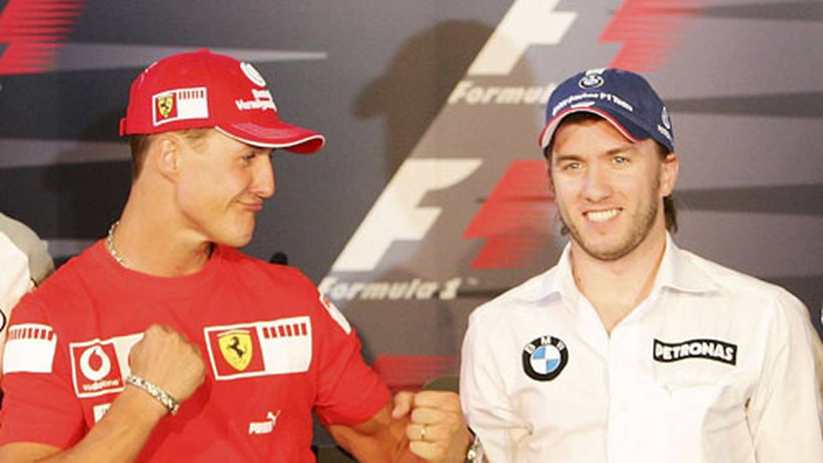 Zum Auftakt der Saison crasht er mit Nick Heidfeld in Australien. Ein paar Wochen später kann er wieder scherzen 