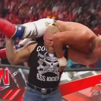 Hier rächt sich WWE-Biest Lesnar bitterböse