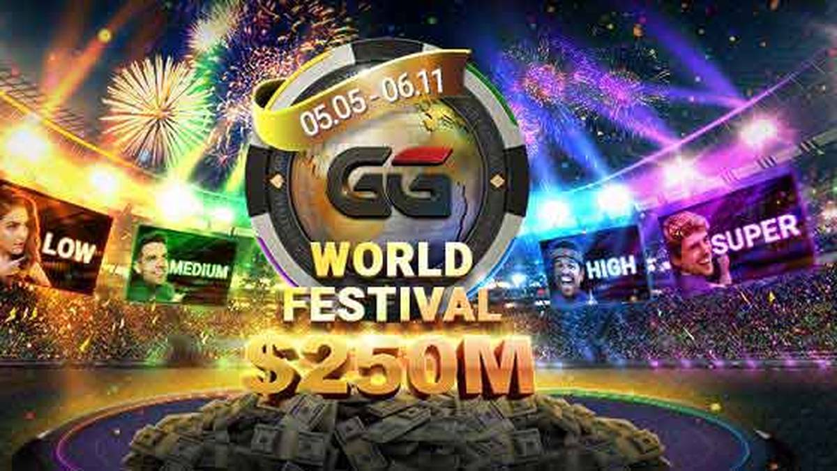 Das GG Poker World Festival vor dem Start
