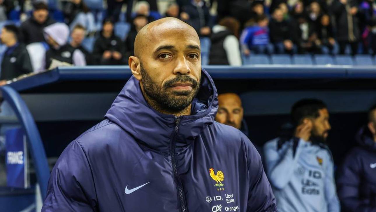 Thierry Henry trainiert die Olympia-Auswahl von Frankreich