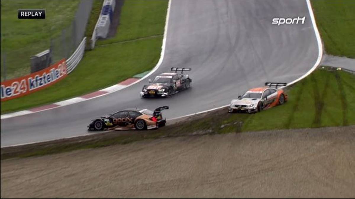 2015: Funkspruch-Skandal in der DTM: Audi-Pilot Timo Scheider schießt Mercedes-Fahrer Pascal Wehrlein ab - nach einem Kommando aus der Box. Scheider-Kollege Mattias Ekström kann dadurch die Führung in der Gesamtwertung übernehmen