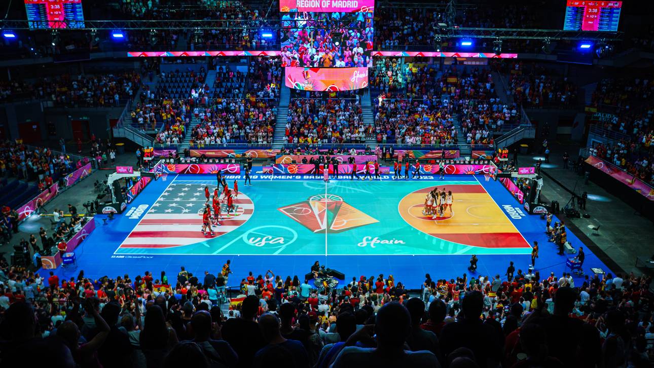 Der neue Boden wurde bei der U19-WM der Frauen getestet