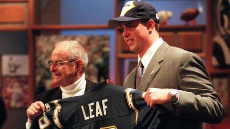 Ryan Leaf wurde 1998 im NFL Draft an Position 2 hinter Peyton Manning gedraftet