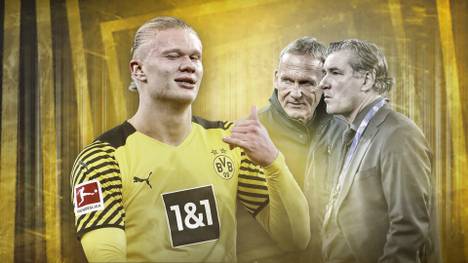 Erling Haaland gibt ein Interview, das den Showdown um seine Zukunft endgültig beginnen lässt.  Borussia Dortmund übe zu viel Drück auf den Stürmer aus.