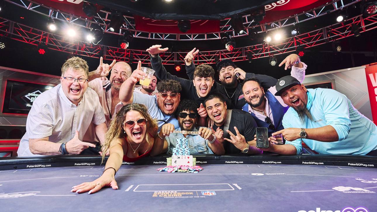 Lou Garza in Feierlaune