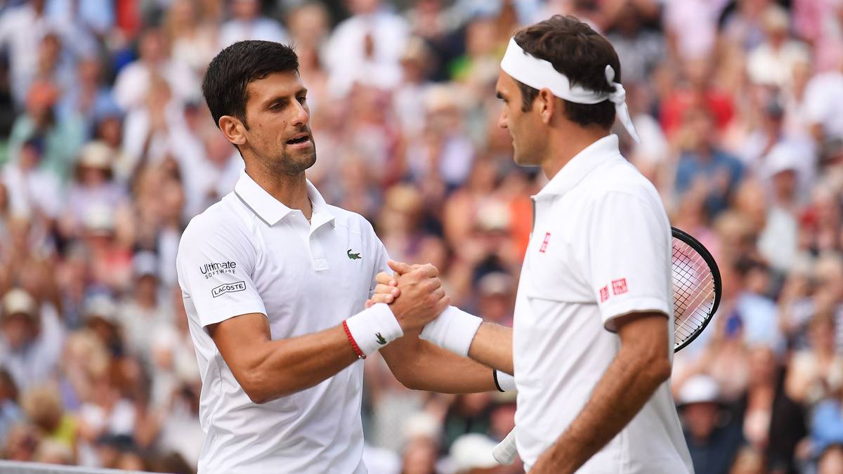 16 Grand-Slam-Titel, zuletzt die Krönung in Wimbledon: Novak Djokovic ist derzeit der beste Tennisspieler der Welt. Wenn es um die Suche nach dem Besten aller Zeiten geht, ist der "Djoker" hingegen chancenlos. In einer SPORT1-Umfrage stimmt eine überwältigende Mehrheit der SPORT1-User für Finalgegner Roger Federer als Tennis-GOAT