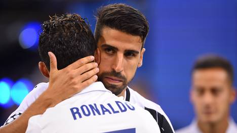 Sami Khedira spielte schon bei Real Madrid zusammen mit Cristiano Ronaldo - und jetzt bei Juventus Turin erneut