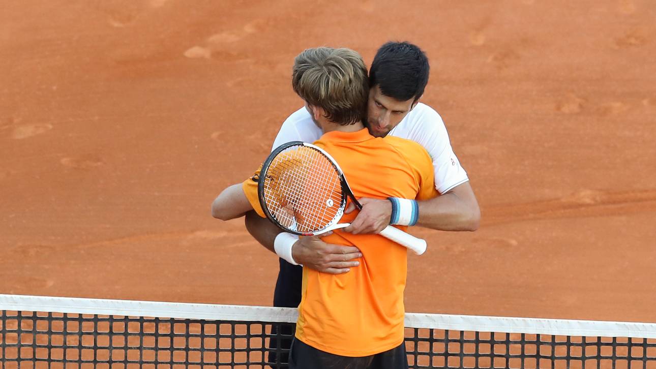 Nadal im Halbfinale, Djokovic raus