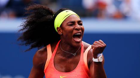 Serena Williams schreit ihren Frust heraus