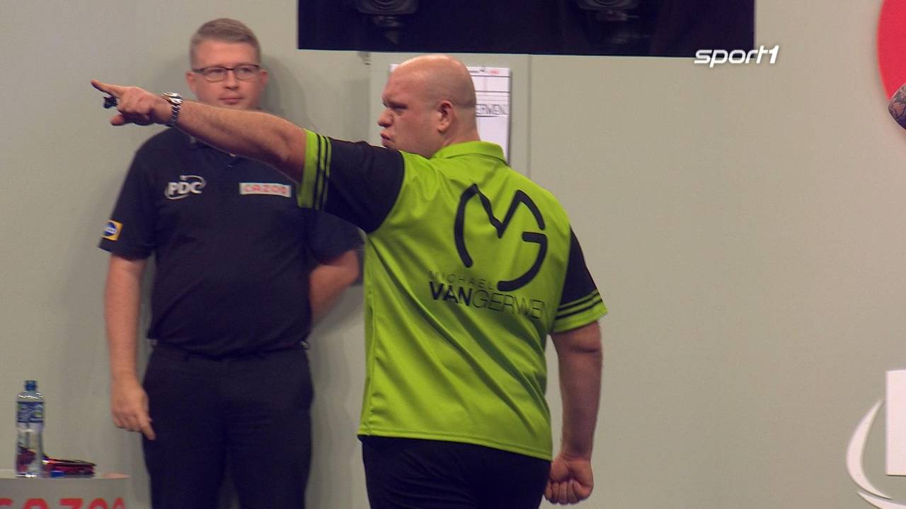 Grand Slam of Darts: Michael van Gerwen besiegt Joe Cullen mit 5:2