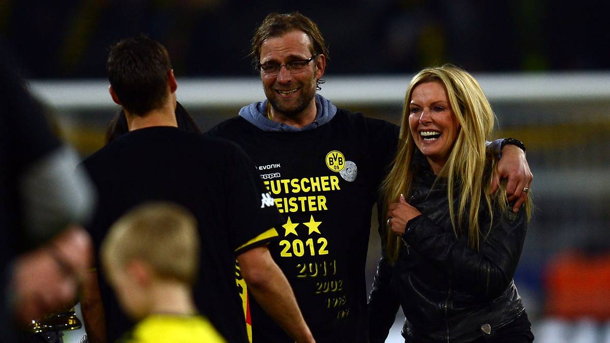 Stets an Klopps Seite: Seine zweite Frau Ulla