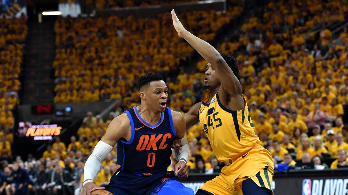 Nba Playoffs Oklahoma City Thunder Verlieren Serie Gegen Utah Jazz 2 4