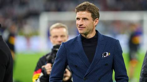 Thomas Müller wird für seine DFB-Karriere geehrt