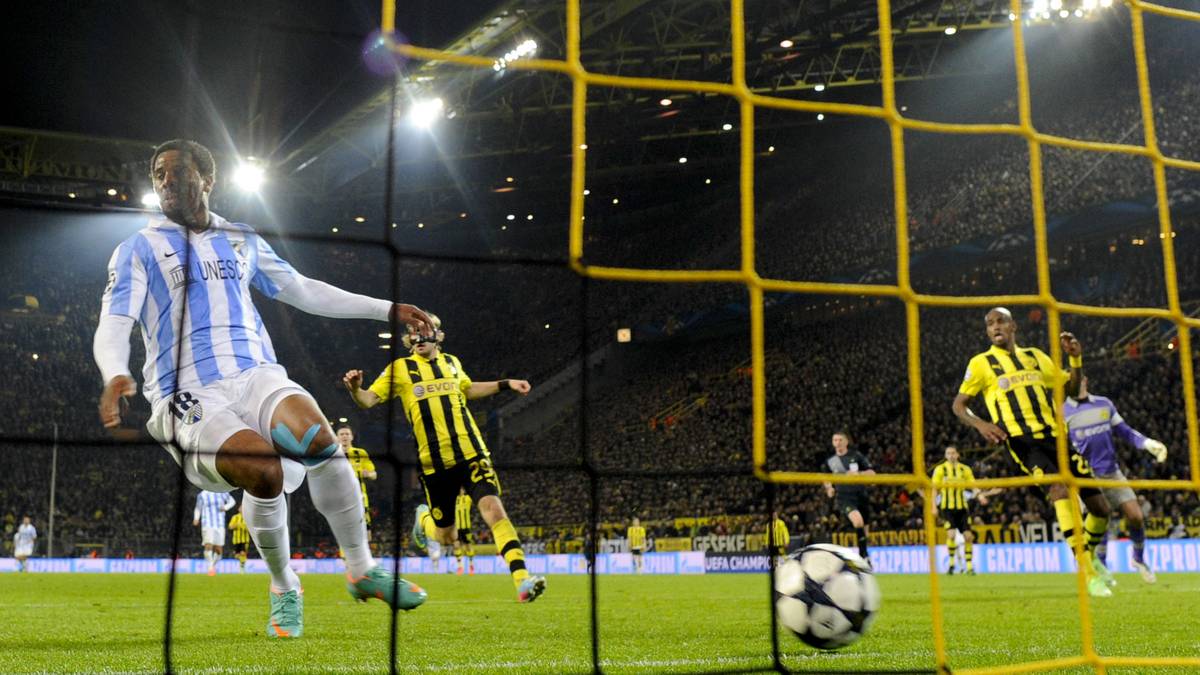 Borussia Dortmund gegen FC Malaga - 3:2 (2012/13): Auf dem Weg ins Champions-League-Finale hatte der BVB 2013 im Viertelfinale eine harte Nuss zu knacken. Nach einem 0:0 im Hinspiel lagen die Schwarz-Gelben im Rückspiel am 9. April 2013 bis zur Nachspielzeit mit 1:2 hinten, bevor...