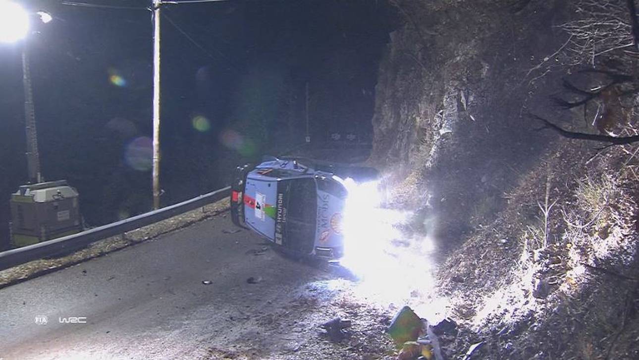 Unfall-Drama bei Rallye Monte Carlo