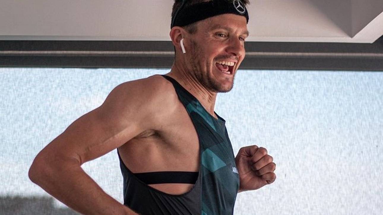 Frodeno von Spende überwältigt