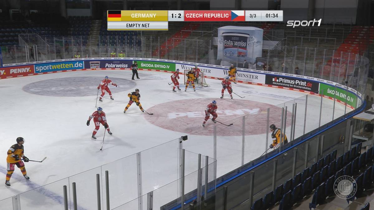 Eishockey: Deutschland verliert gegen Tschechien mit 1:4
