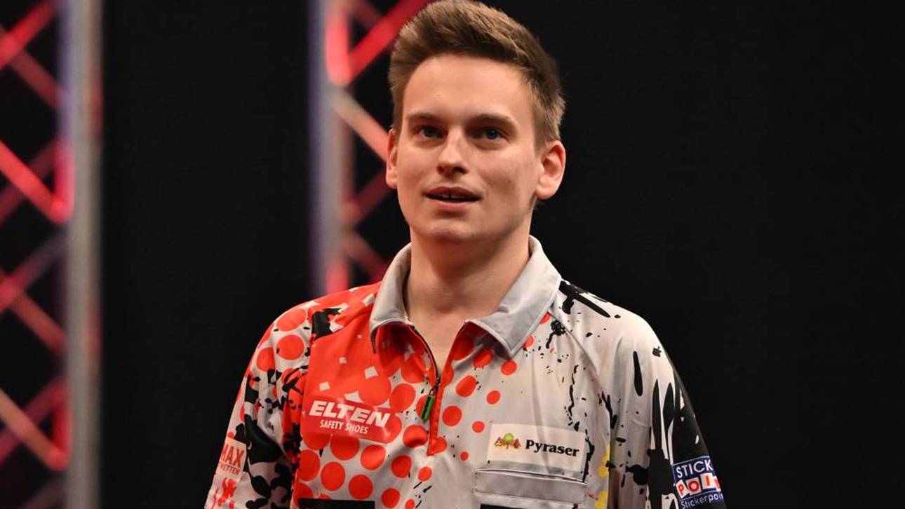 Ricardo Pietreczko war gegen Chris Dobey chancenlos