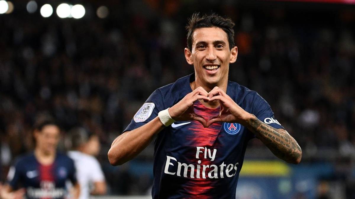 Das Herz als Liebesbotschaft ist bei vielen Fußballern beliebt. Doch kaum ein anderer Spieler steht so für das Herzchen wie Ángel Di María von Paris-Saint Germain