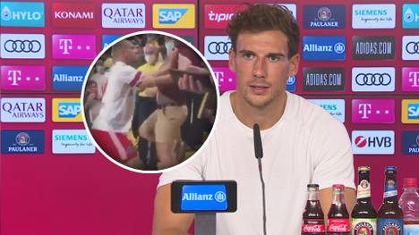 Toni Leistner sorgt für einen Eklat: Der HSV-Spieler geht im Pokal auf einen Dresden-Fan los, der ihn beleidigt. Leon Goretzka hat eine klare Meinung zu Leistners Reaktion.