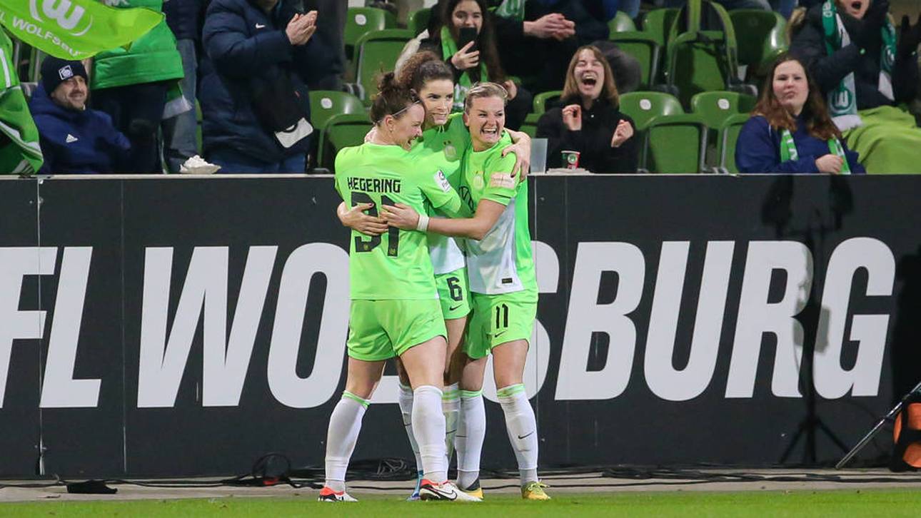 Wolfsburg überwintert an der Spitze