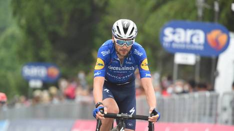 Pieter Serry erlebte auf der 13. Etappe des Giro d'Italia einen Schreck