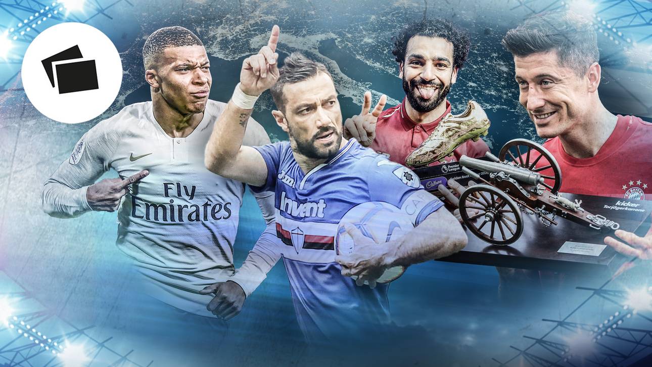 Das sind Europas Torschützenkönige