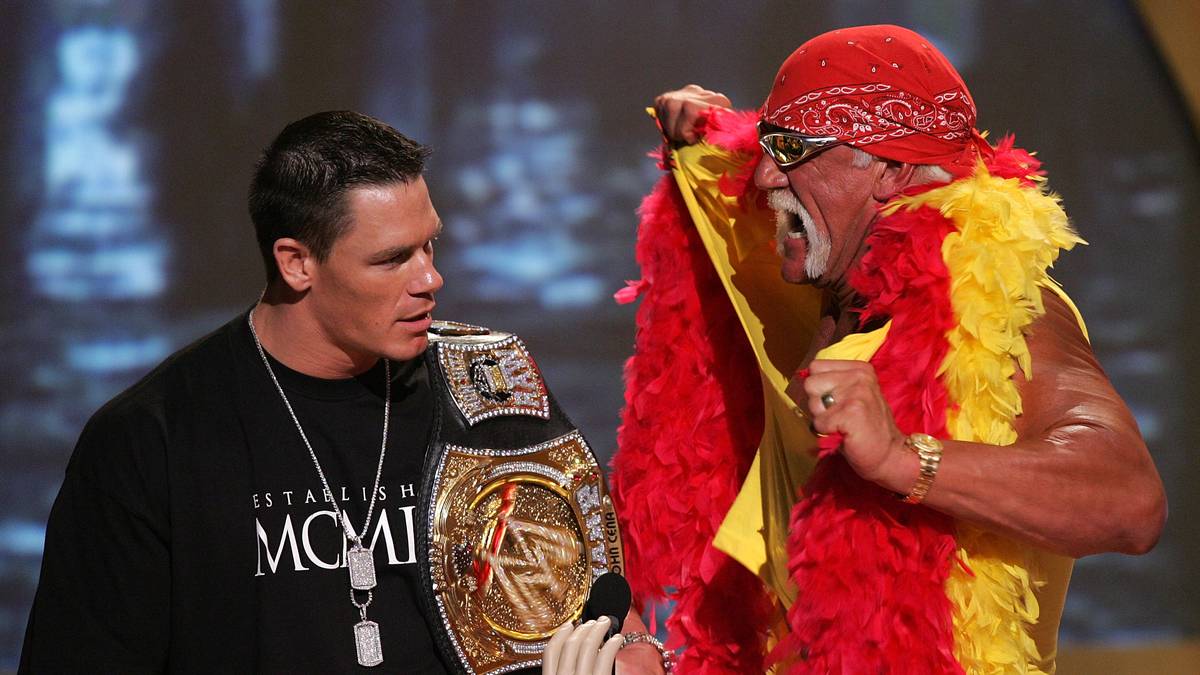 Die größten WWE-Champions aller Zeiten mit Hulk Hogan, John Cena, The Rock