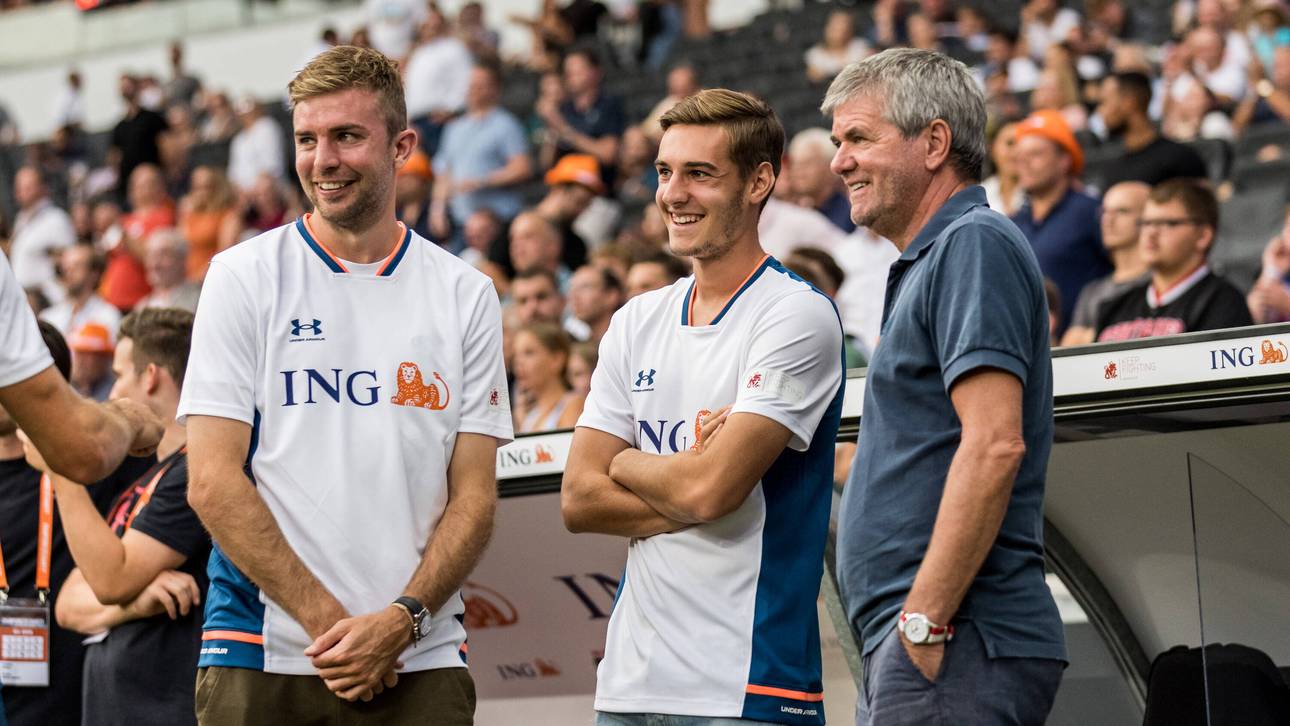 Friedhelm Funkel würde Florian Neuhaus jetzt gerne helfen