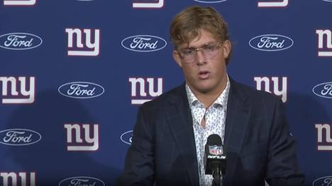 Cam Skattebo, Rookie der New York Giants, erleidet im Spiel gegen die Philadelphia Eagles eine schlimme Knöchelverletzung. Quarterback Jaxson Dart meldet sich nach dem Spiel zu Wort und zeigt sich tief bekümmert. 