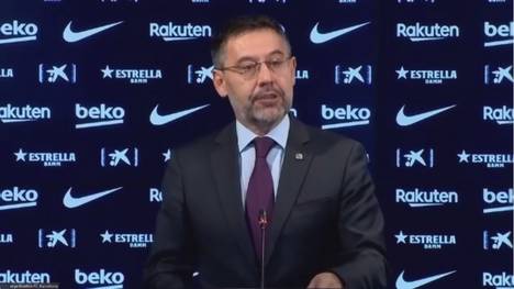 Mit einem Knall verlässt Josep Maria Bartomeu das Präsidenten-Amt beim FC Barcelona. Der langjährige Barca-Boss kündigt die Teilnahme an einer europäischen Superliga an.